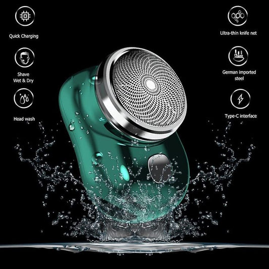 Portable Electric Rechargeable Mini Shaver Compact Beard Trimmer