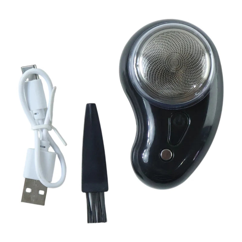 Portable Electric Rechargeable Mini Shaver Compact Beard Trimmer
